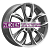 Premium Series 7x18/5x112 ET43 D57,1 КР001 (Kodiaq) Diamond Gloss Graphite