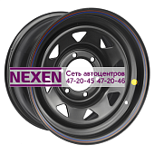 Off-Road Wheels 8x16/6x139,7 ET30 D110 Тойота/Ниссан/L200 2005+ черный (с увелич. полкой)