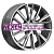 Premium Series 7,5x18/5x108 ET47 D60,1 КР010 (Tiggo 8 Pro) Diamond Gloss Graphite