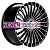 Khomen Wheels 9,5x20/5x112 ET38 D66,6 KHW2008 (Mercedes Rear) Black-FP