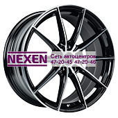 INCH 8x18/5x120 ET30 D72,6 FA8533 Gloss Black Machined Face (ZJH) FlowForming