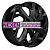 Khomen Wheels 5,5x14/4x100 ET45 D56,1 KHW1402 (Honda Civic) Black