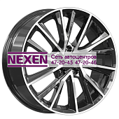 Premium Series 7,5x18/5x114,3 ET40 D66,1 КР010 (X-Trail T33) Diamond Gloss Graphite