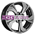 Khomen Wheels 7x17/5x108 ET40 D54,1 KHW1724 (Jac/Москвич 3) Gray