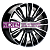 Khomen Wheels 8,5x20/5x108 ET45 D63,4 KHW2004 (Velar) Black-FP