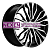 Khomen Wheels 8,5x20/5x114,3 ET30 D60,1 KHW2009 (RX) Black-FP
