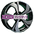 Khomen Wheels 7x17/5x108 ET40 D54,1 KHW1724 (Jac/Москвич 3) Black-FP