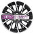 Khomen Wheels 7,5x18/5x112 ET39 D66,6 KHW1804 (Audi A4/A6) Black-FP