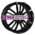 Khomen Wheels 7x18/5x108 ET33 D60,1 KHW1812 (Chery Tiggo 4/Tiggo 7 Pro) Black