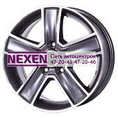 FR replica 6,5x16/5x160 ET60 D65,1 FT473 Silver